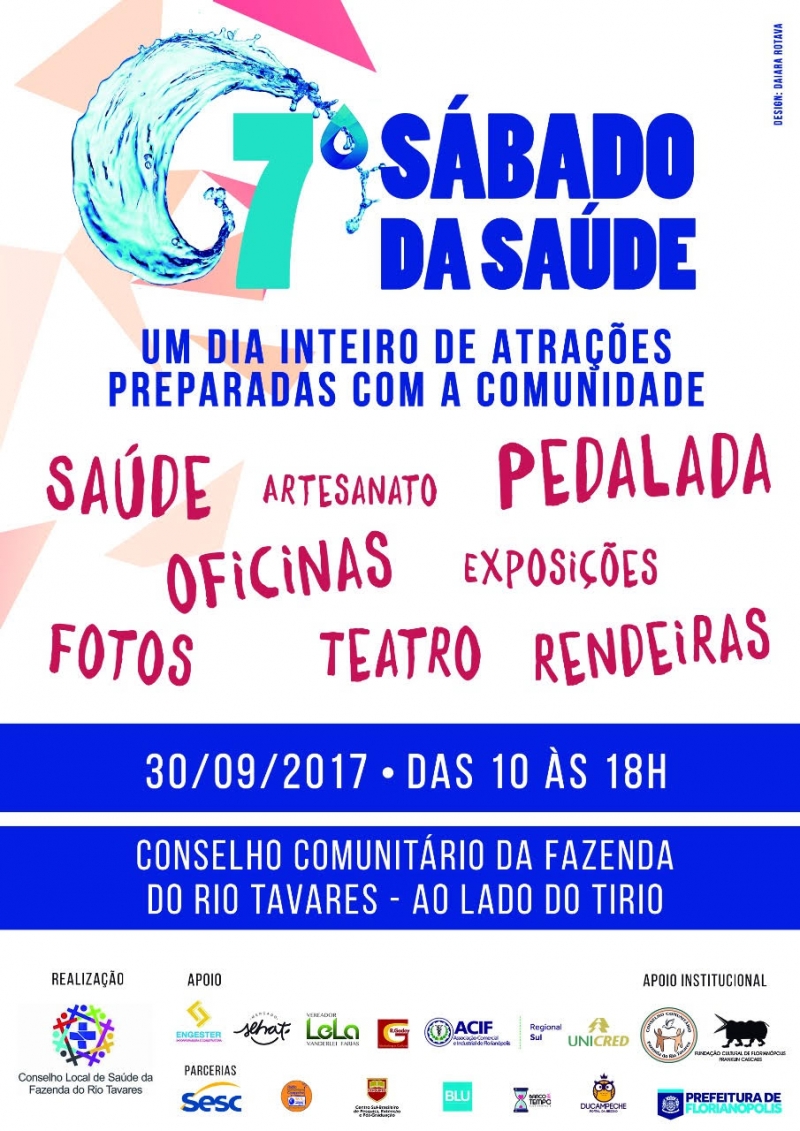 7º Sábado da Saúde acontece sábado na Fazenda do Rio Tavares