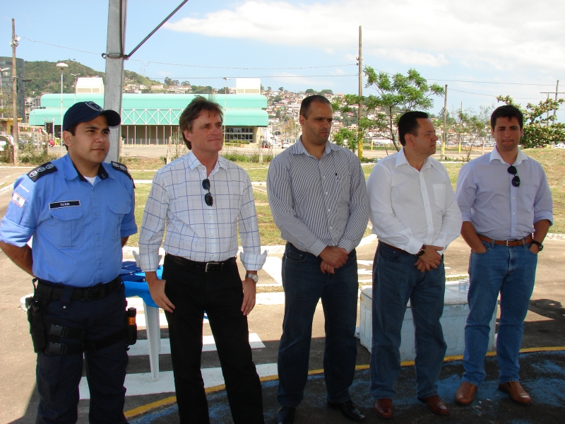 Prefeito inaugura espaço “Brincar de Trânsito” desenvolvido pela Guarda Municipal