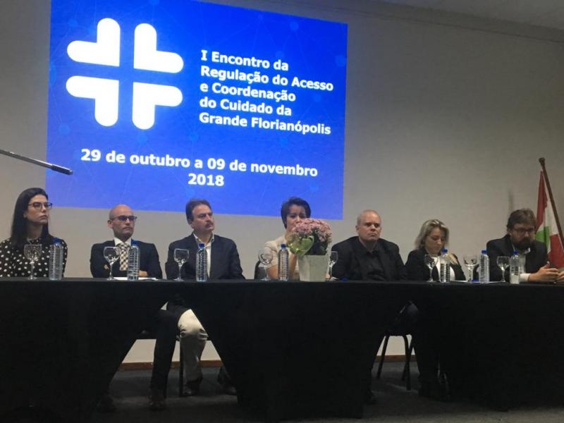 Inicia o 1º Encontro da Regulação do Acesso e Coordenação do Cuidado da Grande Florianópolis