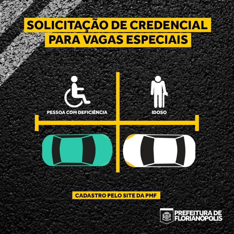 Credencial especial para estacionamento agora pode ser feita na internet