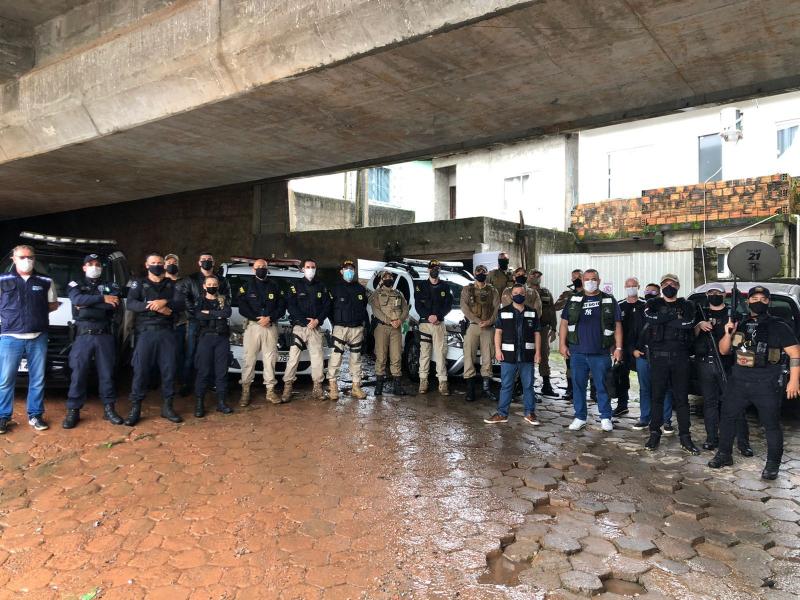 GMF realiza quarta fase da Operação Fio Desencapado em Florianópolis
