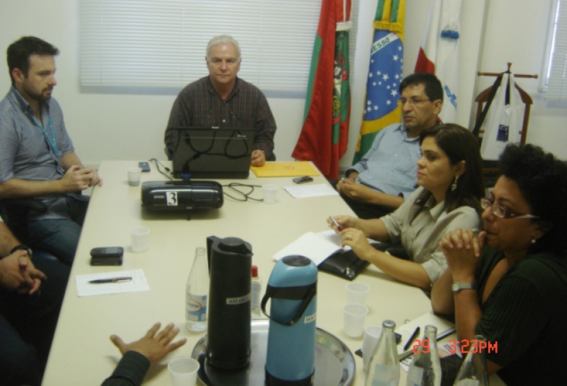 Secretaria de Saúde de Fortaleza veio conhecer o INFOSAÚDE