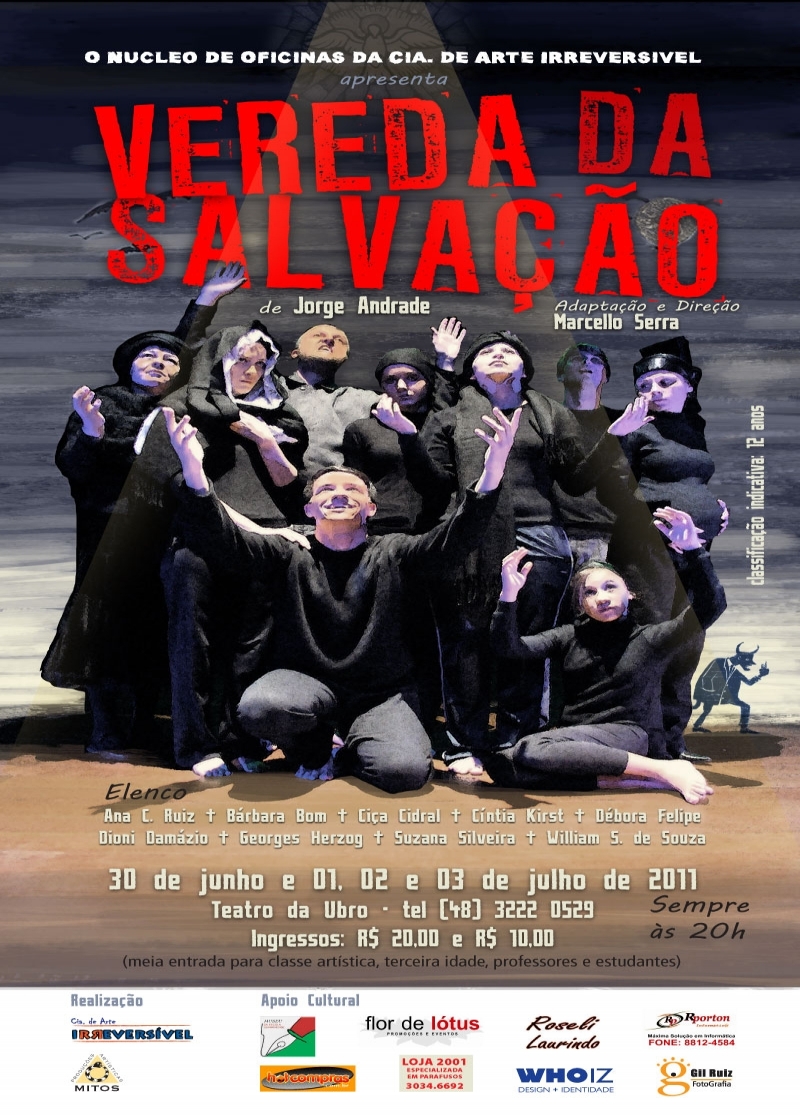 Teatro da Ubro apresenta Vereda da Salvação  