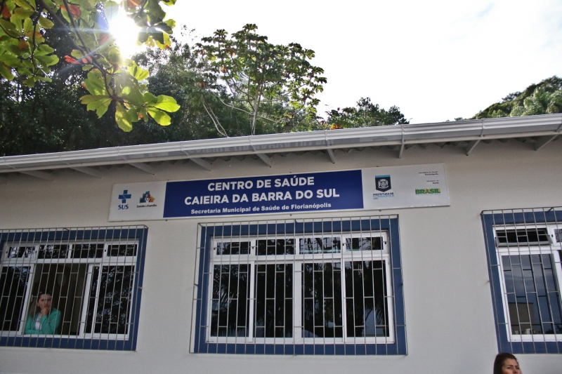 Caieira da Barra do Sul tem novo centro de saúde