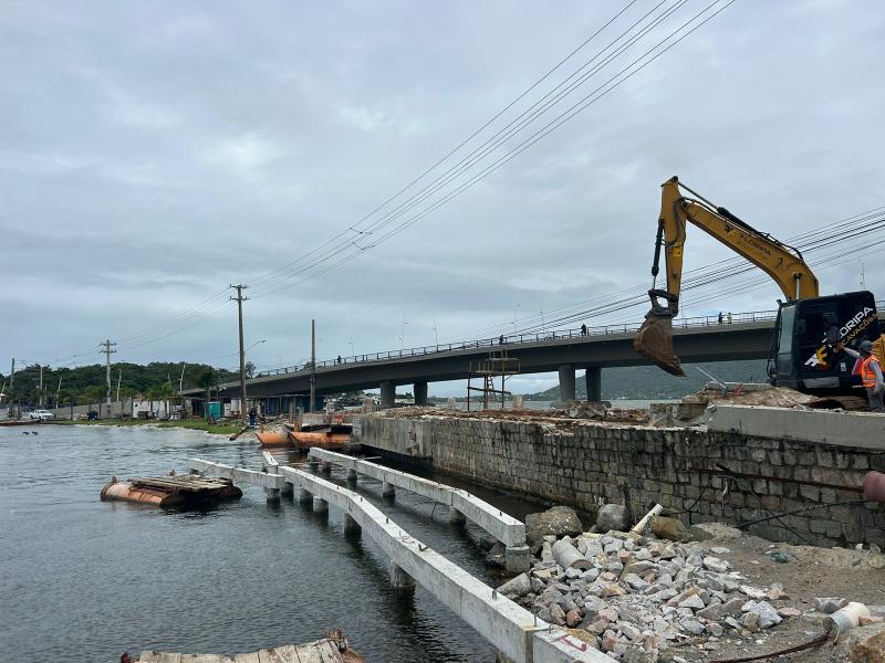 Interdição no canal da Lagoa da Conceição termina nesta sexta-feira 