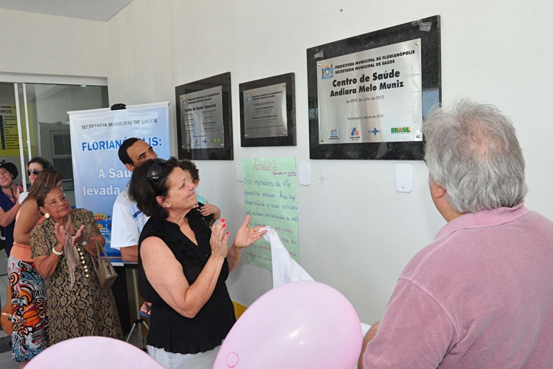 Centro de Saúde recebe nome de Andiara Melo Muniz
