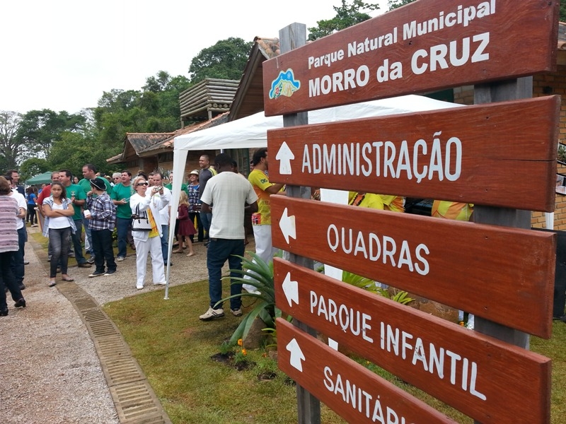 Parque do Morro da Cruz inaugurado pela Prefeitura