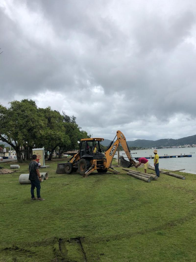 Prefeitura inicia construção de arena de esporte na Lagoa da Conceição