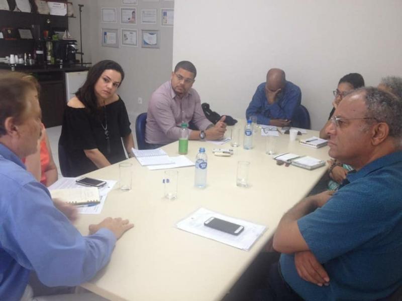 REUNIÃO COM O SECRETÁRIO MUNICIPAL DE SAÚDE