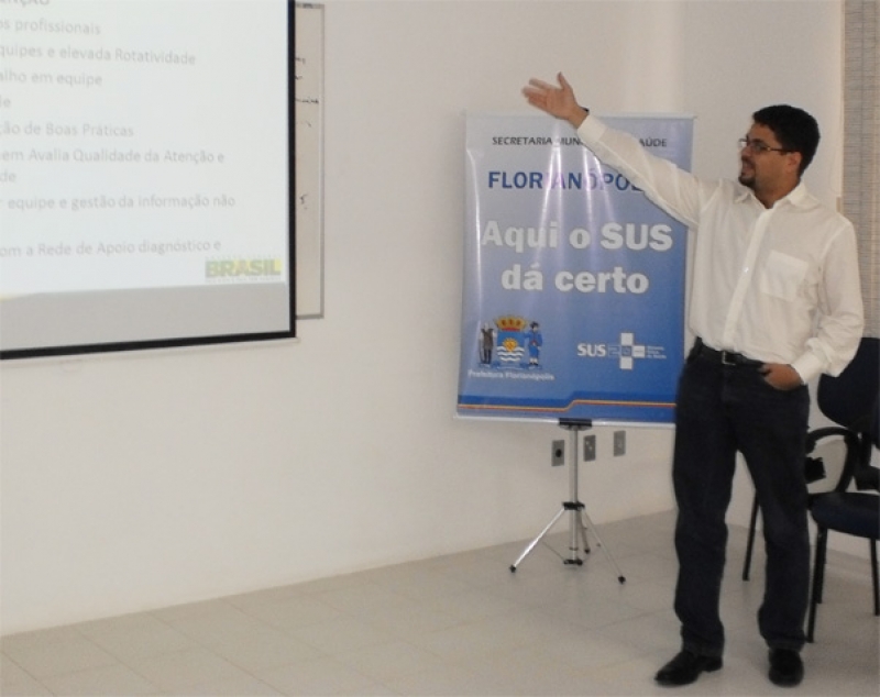 Diretor do Ministério da Saúde visita Florianópolis