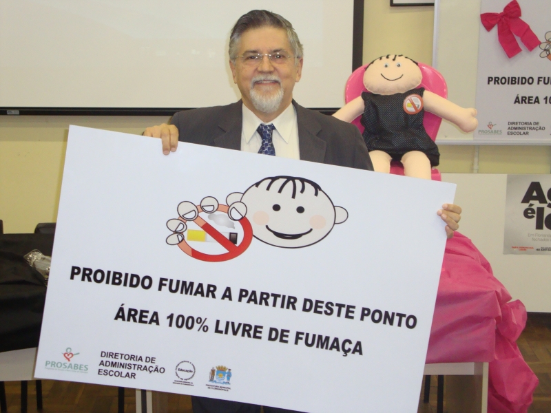 Prefeitura lança campanha no Dia Mundial de Combate ao Tabagismo