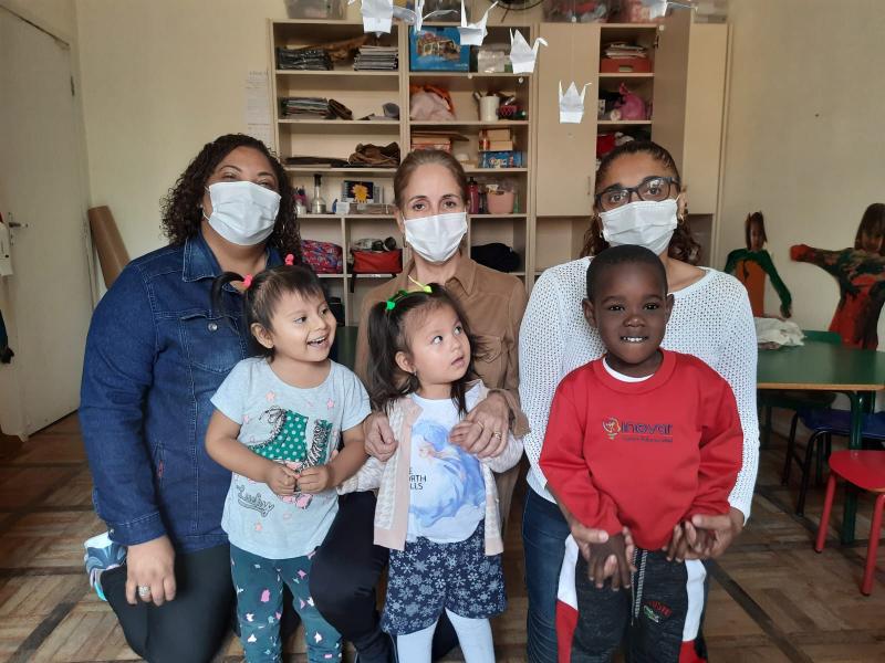 Creche municipal reúne crianças estrangeiras em projeto “Somos diferentes Sim” 