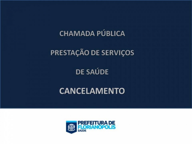 Cancelada chamada pública para cirurgias