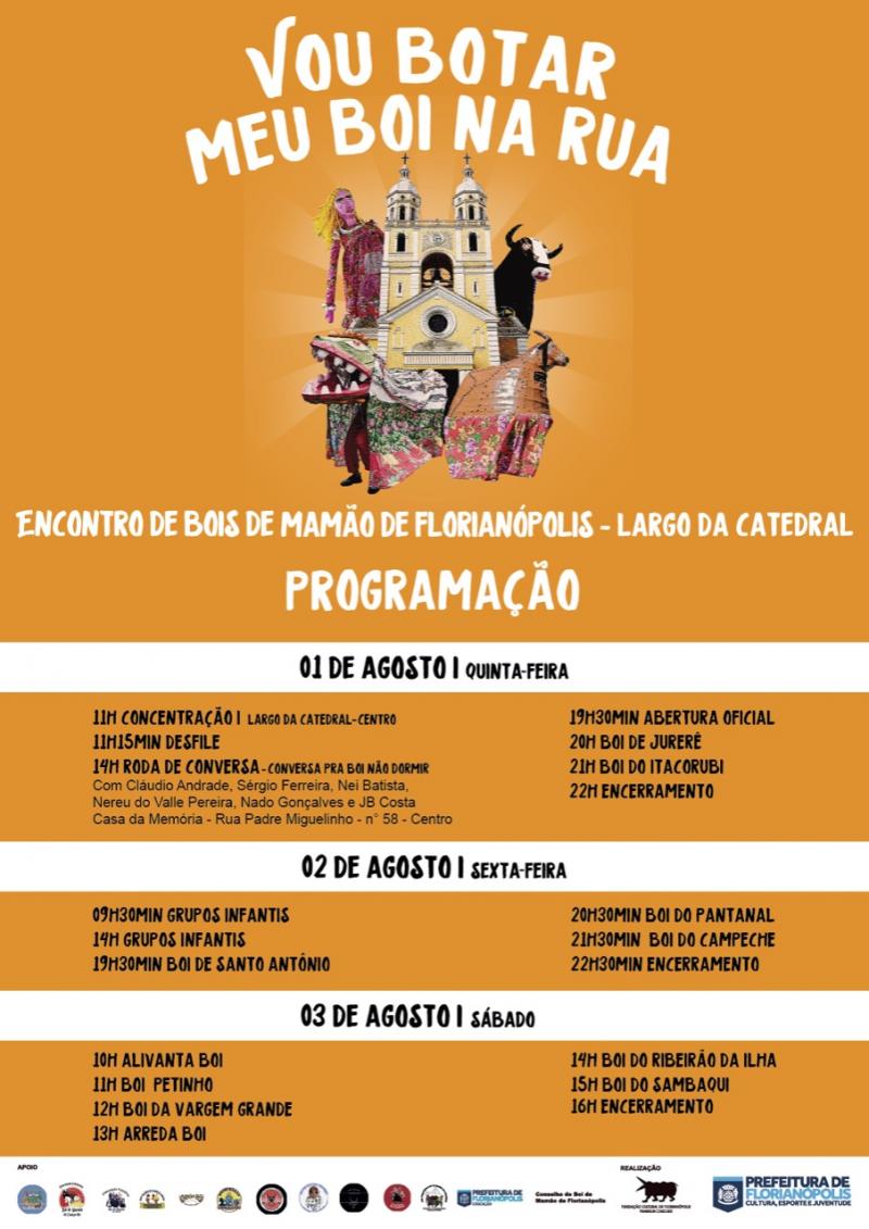 Florianópolis realiza encontro de Bois de Mamão