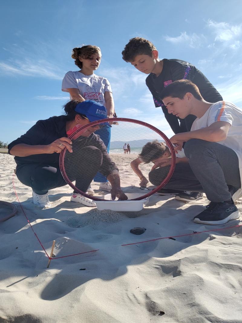 A Escola do Mar faz parceria para  proteção dos ecossistemas da Capital