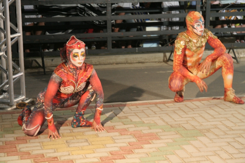 Mini-palcos trazem a magia do circo para o réveillon